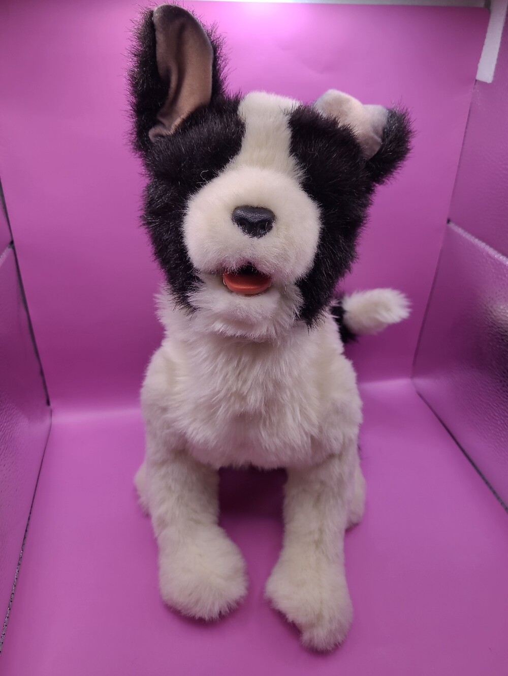 Vintage 2004 FurReal Friends Scamps My Playful Pup Plush Dog Medium WORKS